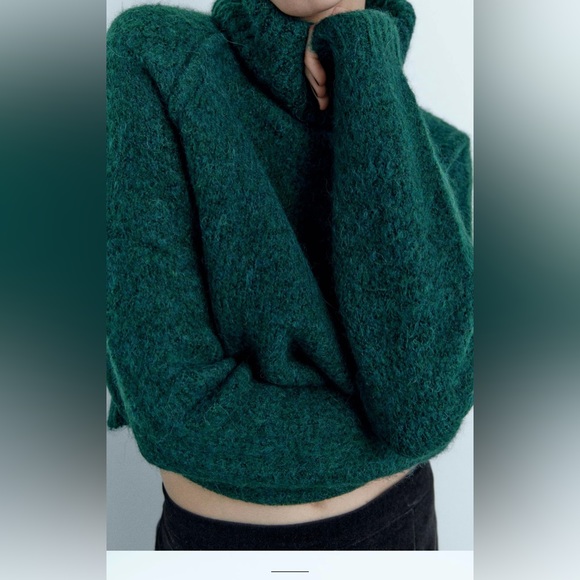 ZARA BASIC COZY KNIT SWEATER - Picture 3 of 8